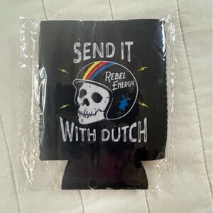 Dutch Bros Rebel Energy Skull Can Cooler